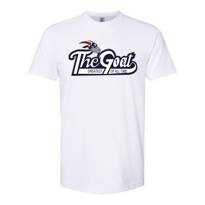 The Goat 12 Greatest Of All Time Softstyle CVC T-Shirt