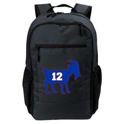 The Goat #12 New England Fan Football QB Backpack