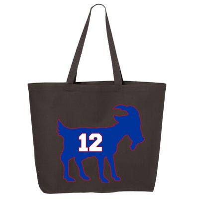 The Goat #12 New England Fan Football QB 25L Jumbo Tote