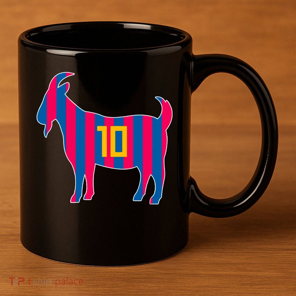 The Goat Messi 10 Greatest Of All Time 11oz C Handle Ceramic Mug