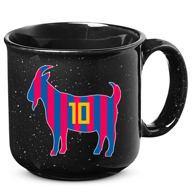 The Goat Messi 10 Greatest Of All Time 15oz Campfire Ceramic Mug