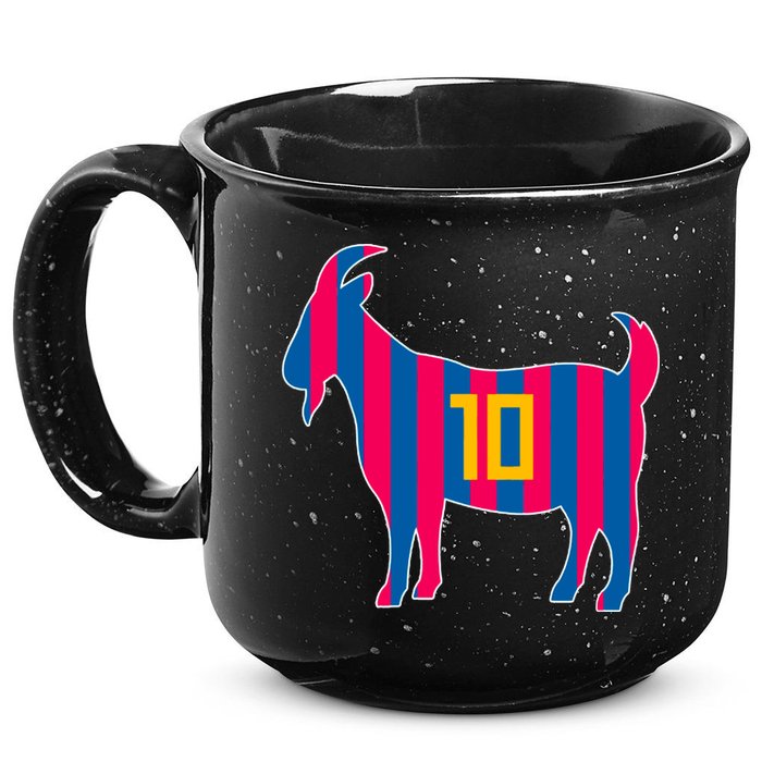 The Goat Messi 10 Greatest Of All Time 15oz Campfire Ceramic Mug