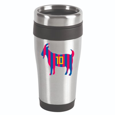The Goat Messi 10 Greatest Of All Time 16oz Travel Tumbler