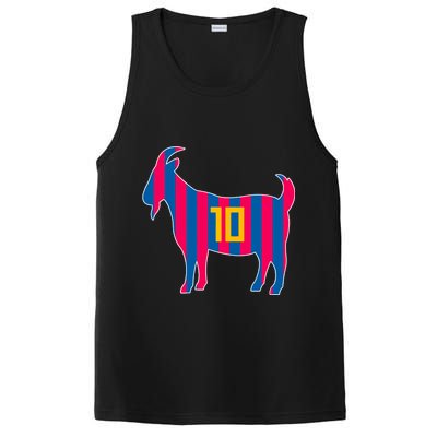 The Goat Messi 10 Greatest Of All Time PosiCharge Competitor Tank