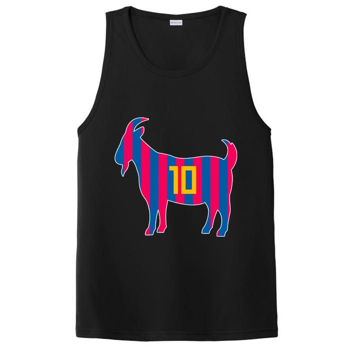 The Goat Messi 10 Greatest Of All Time PosiCharge Competitor Tank