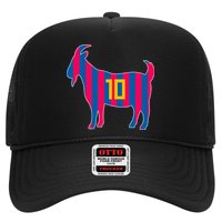 The Goat Messi 10 Greatest Of All Time Trucker Hat