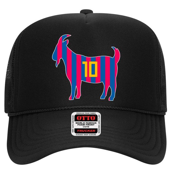 The Goat Messi 10 Greatest Of All Time Trucker Hat