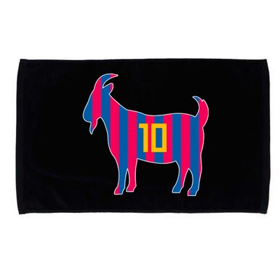 The Goat Messi 10 Greatest Of All Time Microfiber Hand Towel