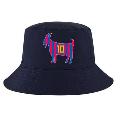 The Goat Messi 10 Greatest Of All Time Cool Comfort Performance Bucket Hat