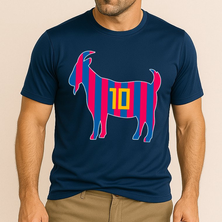 The Goat Messi 10 Greatest Of All Time Performance Shirt