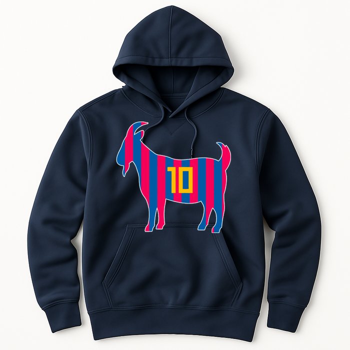 The Goat Messi 10 Greatest Of All Time Hoodie