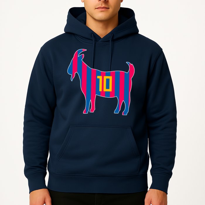The Goat Messi 10 Greatest Of All Time Hoodie