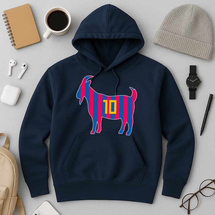 The Goat Messi 10 Greatest Of All Time Hoodie