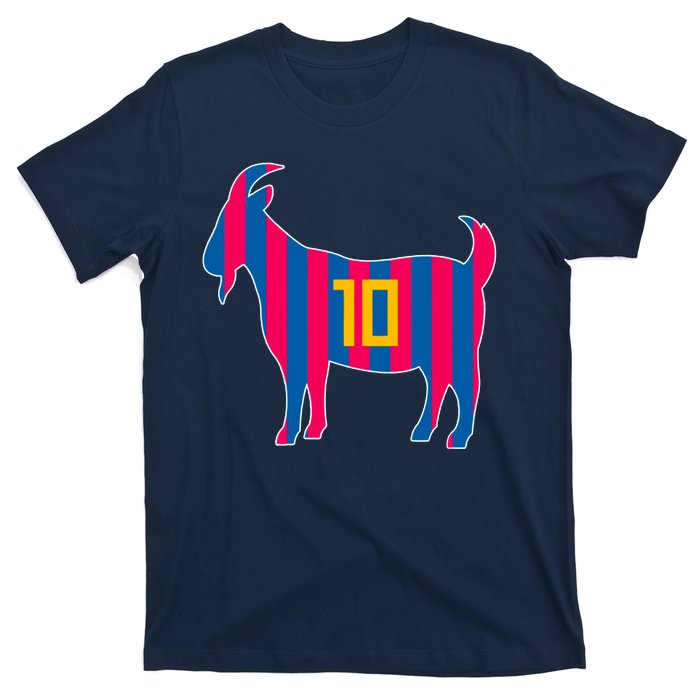 The Goat Messi 10 Greatest Of All Time T-Shirt