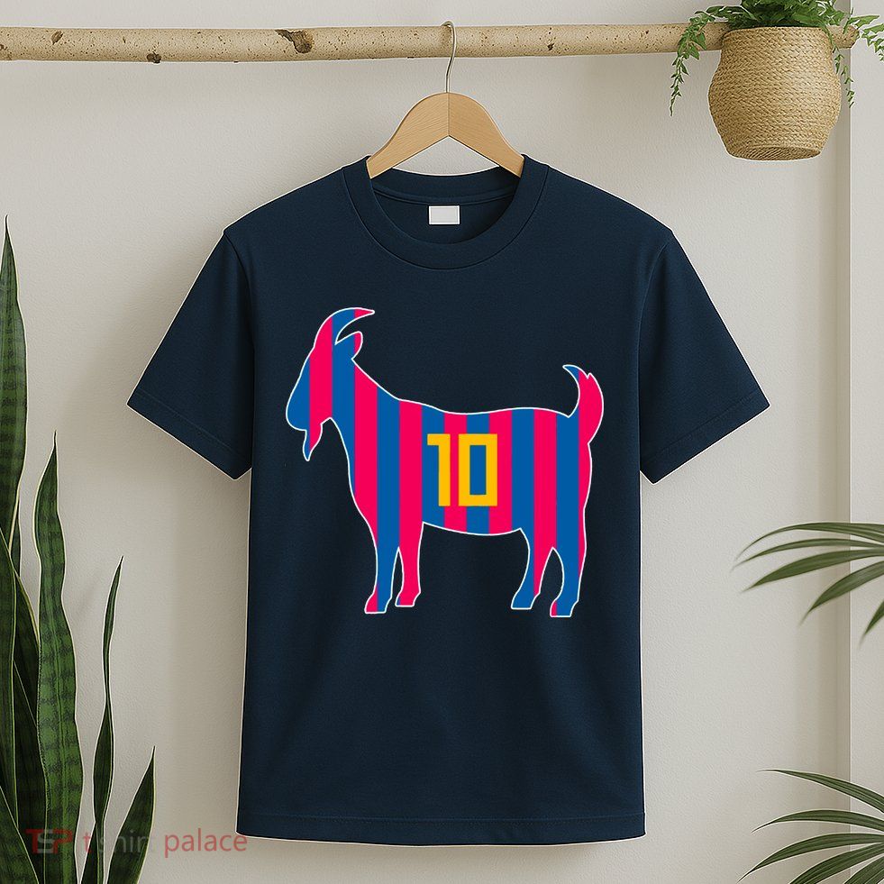 The Goat Messi 10 Greatest Of All Time T-Shirt