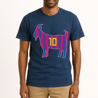 The Goat Messi 10 Greatest Of All Time Tall T-Shirt