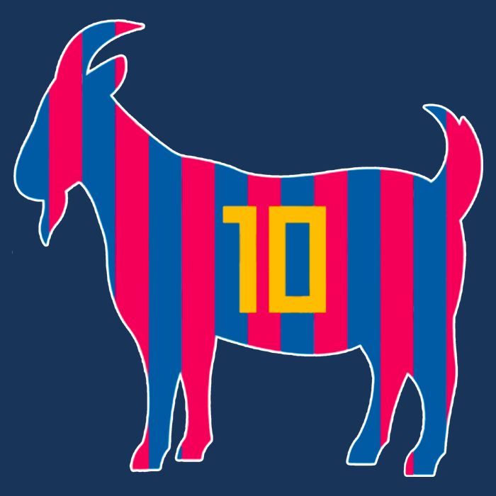 The Goat Messi 10 Greatest Of All Time Drawstring Bag