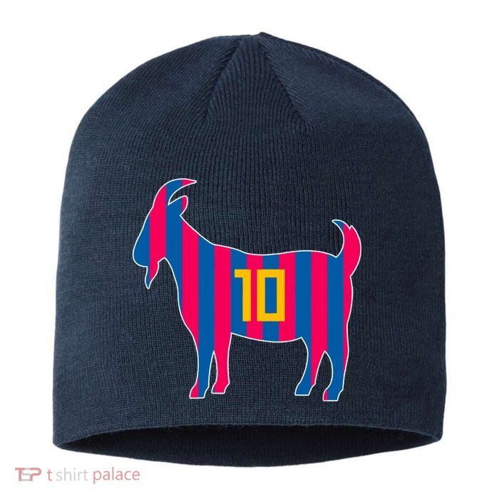 The Goat Messi 10 Greatest Of All Time Sustainable Beanie