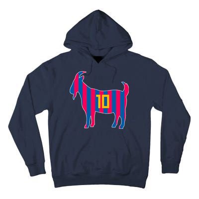 The Goat Messi 10 Greatest Of All Time Tall Hoodie