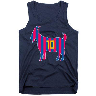 The Goat Messi 10 Greatest Of All Time Tank Top