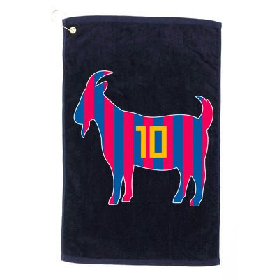 The Goat Messi 10 Greatest Of All Time Golf Towel