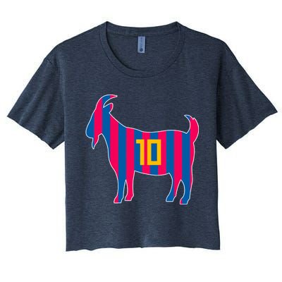 The Goat Messi 10 Greatest Of All Time Crop Top