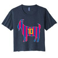 The Goat Messi 10 Greatest Of All Time Crop Top