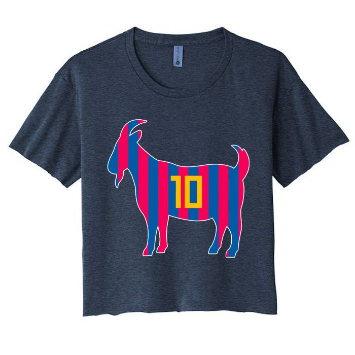 The Goat Messi 10 Greatest Of All Time Crop Top