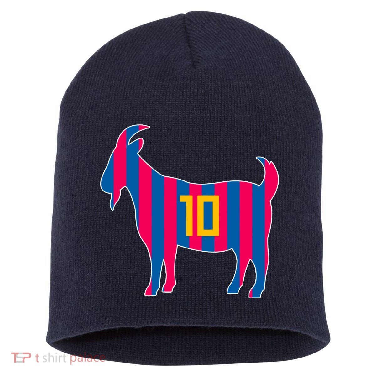 The Goat Messi 10 Greatest Of All Time Short Acrylic Beanie