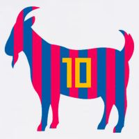 The Goat Messi 10 Greatest Of All Time Garment-Dyed Sweatshirt