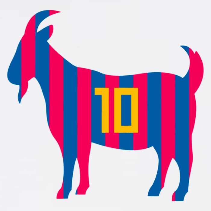 The Goat Messi 10 Greatest Of All Time Garment-Dyed Sweatshirt