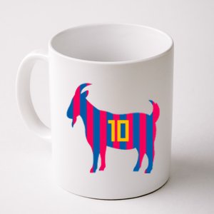 The Goat Messi 10 Greatest Of All Time Coffee Mug