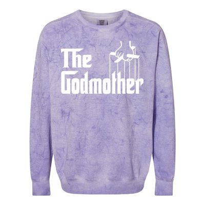 The Godmother Logo Colorblast Crewneck Sweatshirt