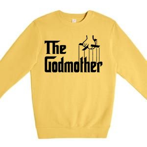 The Godmother Logo Premium Crewneck Sweatshirt