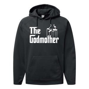 The Godmother Logo Performance Fleece Hoodie