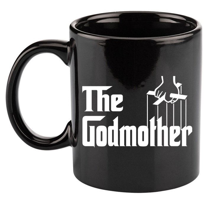 The Godmother Logo 11oz C Handle Ceramic Mug