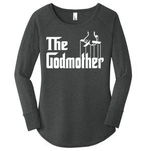 The Godmother Logo Women's Perfect Tri Tunic Long Sleeve Shirt