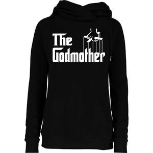 The Godmother Logo Womens Funnel Neck Pullover Hood