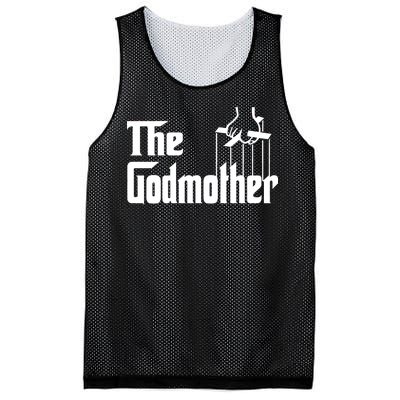 The Godmother Logo Mesh Reversible Basketball Jersey Tank