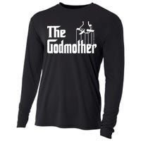 The Godmother Logo Cooling Performance Long Sleeve Crew