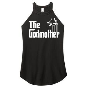 The Godmother Logo Women's Perfect Tri Rocker Tank