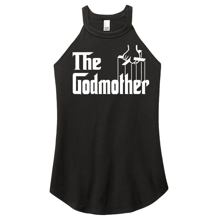 The Godmother Logo Women's Perfect Tri Rocker Tank