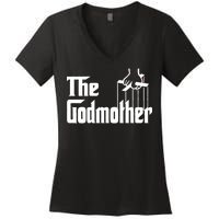 The Godmother Logo Women's V-Neck T-Shirt