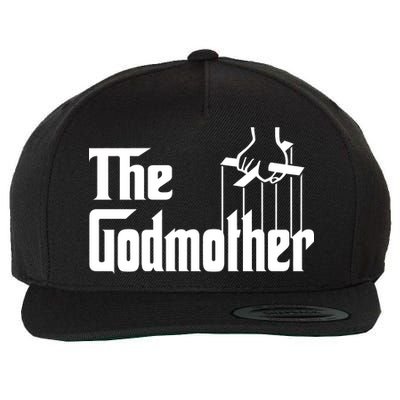 The Godmother Logo Wool Snapback Cap