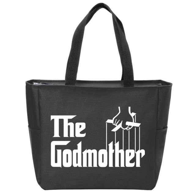 The Godmother Logo Zip Tote Bag