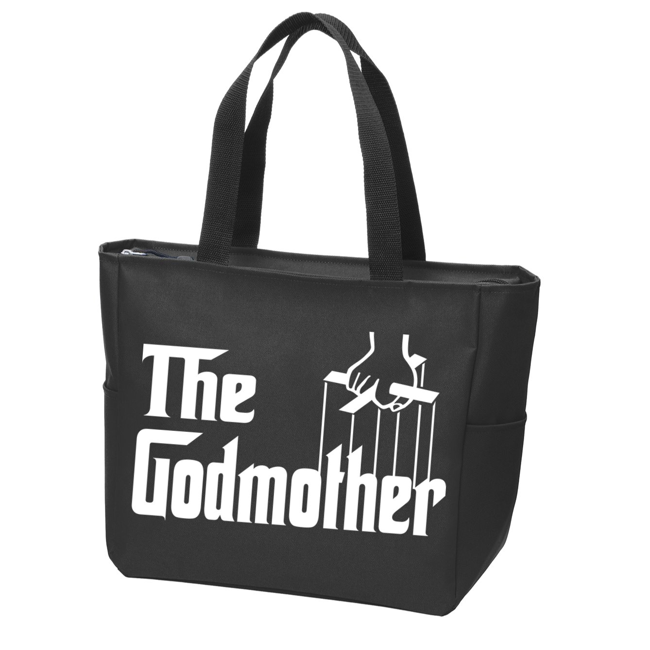 The Godmother Logo Zip Tote Bag