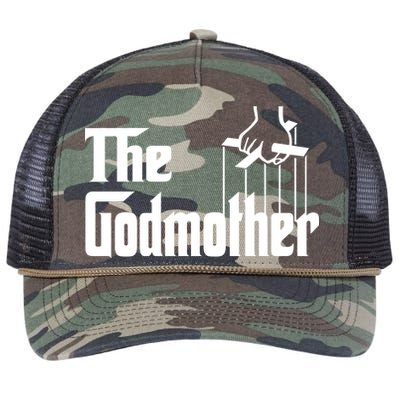 The Godmother Logo Retro Rope Trucker Hat Cap