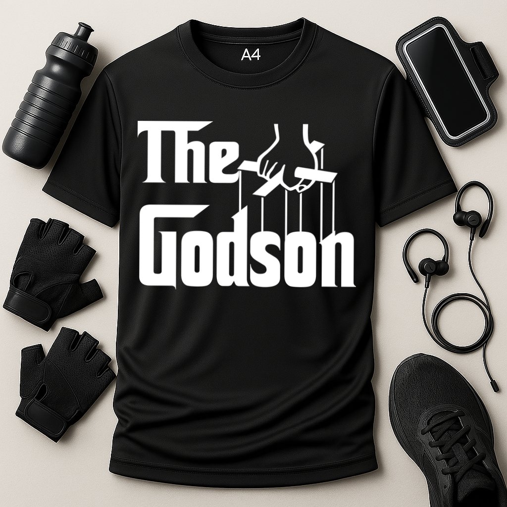 The Godson Logo Cooling Performance Crew T-Shirt