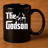The Godson Logo 11oz C Handle Ceramic Mug