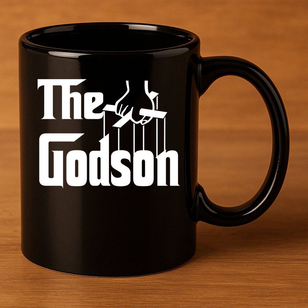 The Godson Logo 11oz C Handle Ceramic Mug